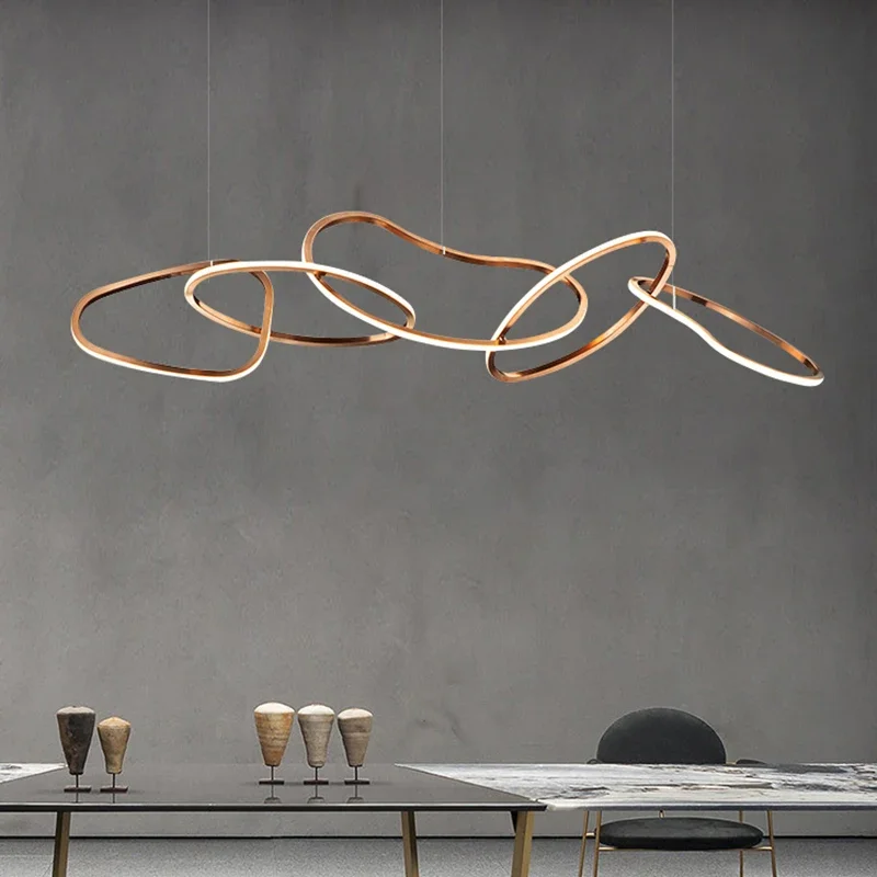 Decor Lighting Fixtures - الحديثة LED دائرة قلادة أضواء لغرفة