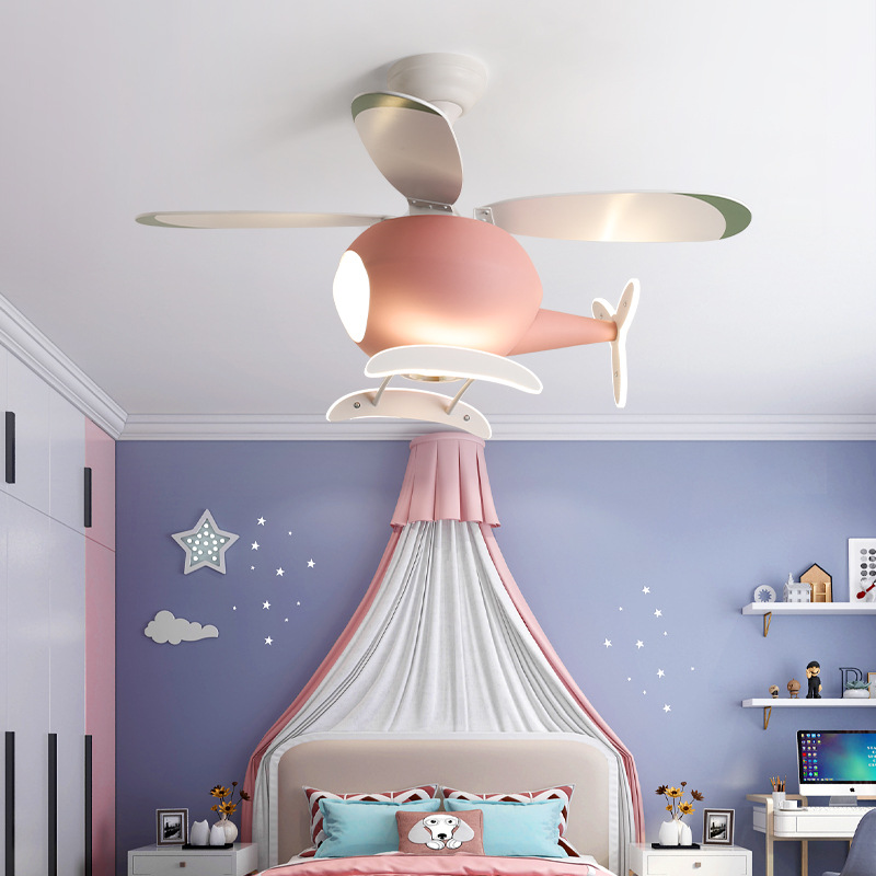 Lighting Decor Room - مصباح سقف LED بتصميم طائرة كرتونية