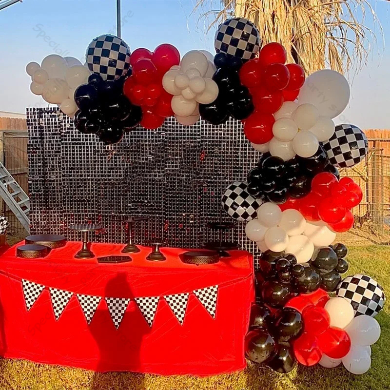 Lighting Mcqueen Birthday Decor - بالونات أعياد ميلاد لسيارات السباق للأولاد