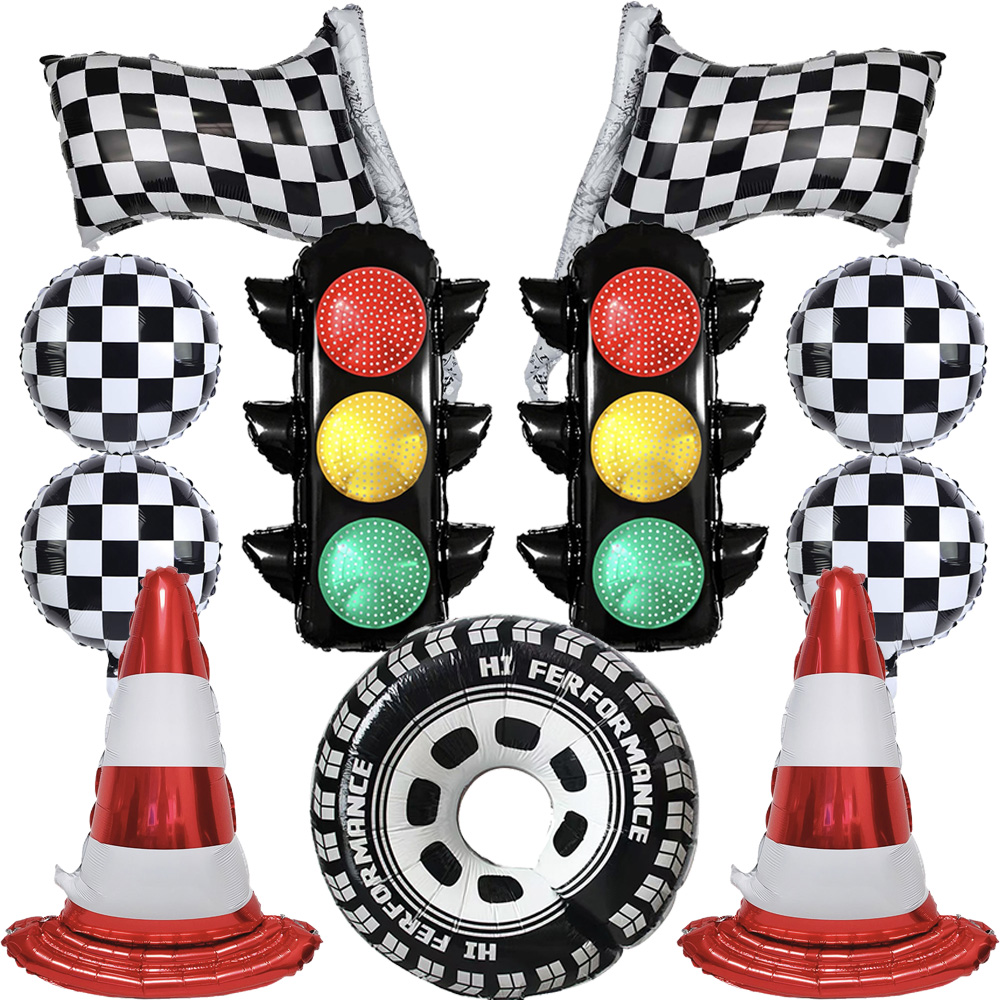 Lighting Mcqueen Birthday Decor - سباق السيارات حفلة عيد ميلاد الديكور