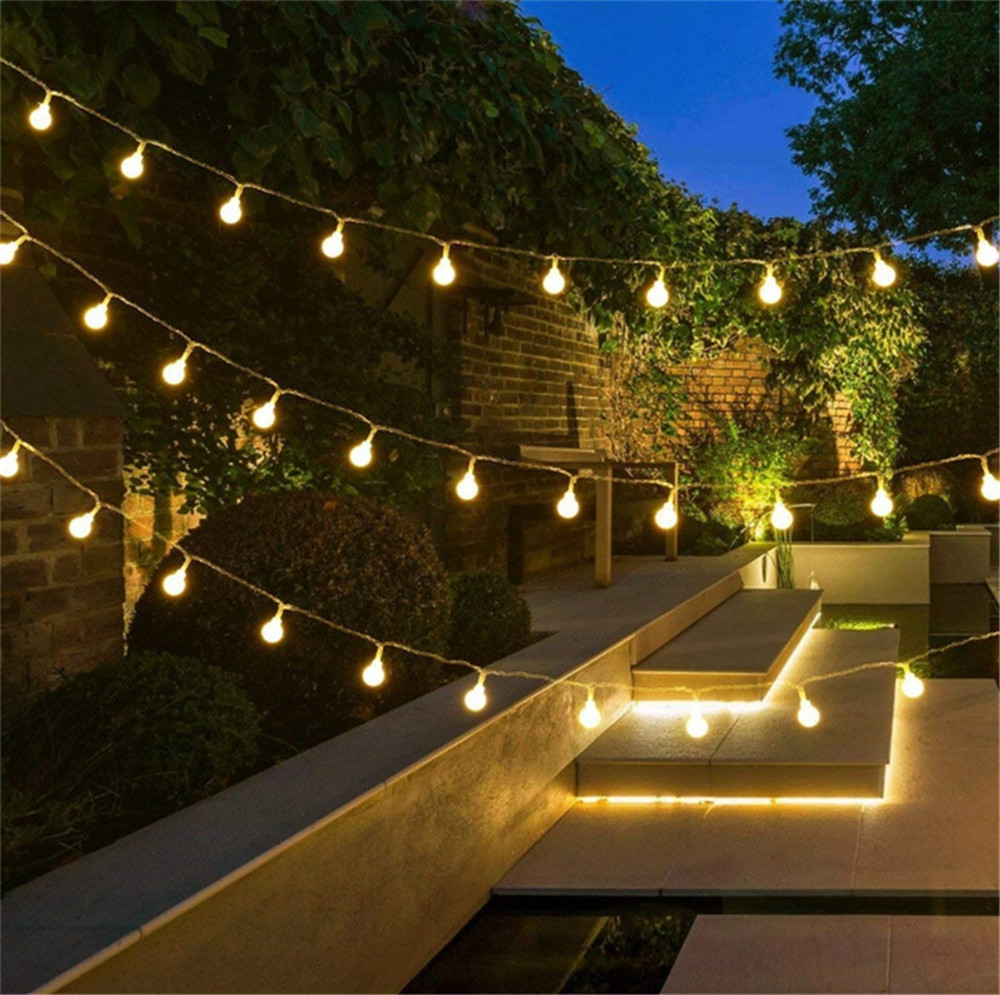 أضواء خيطية تعمل بالطاقة الشمس - مراجعة Lighting Decor Room وسعره