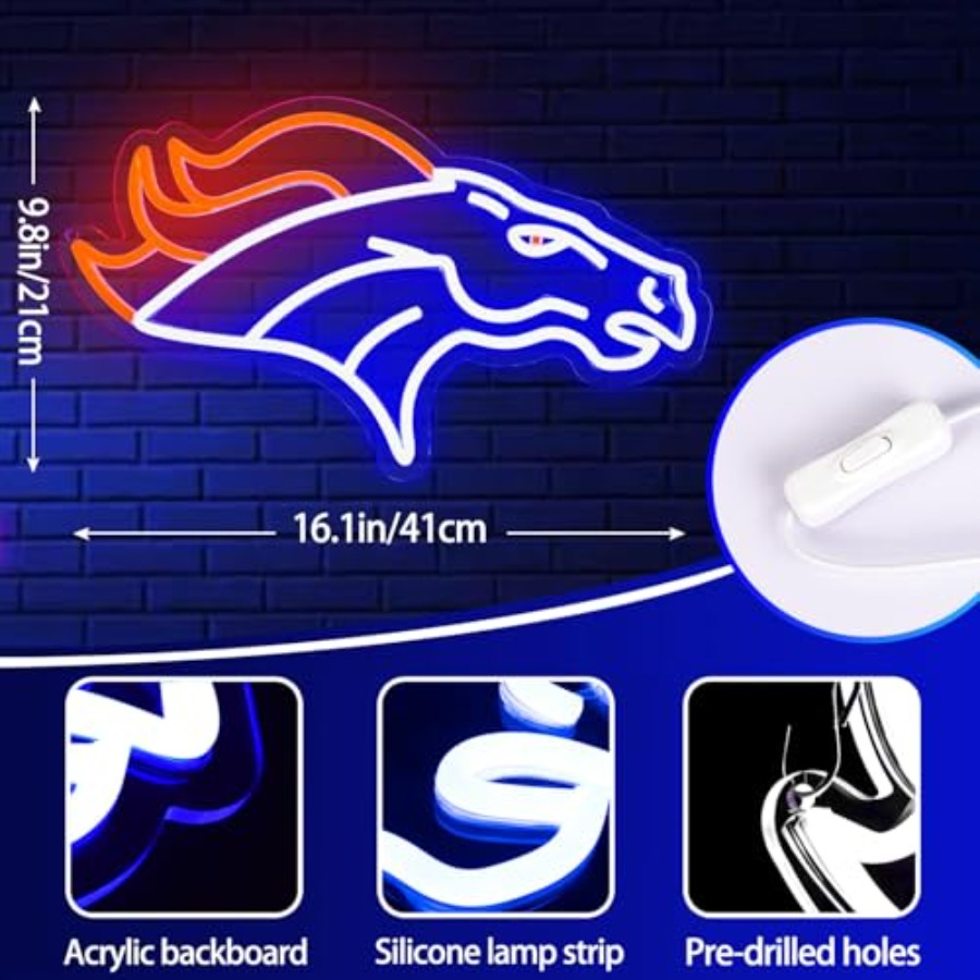 لافتة نيون لكرة القدم لتزيين ا - مراجعة Garage Lighting Decor وسعره