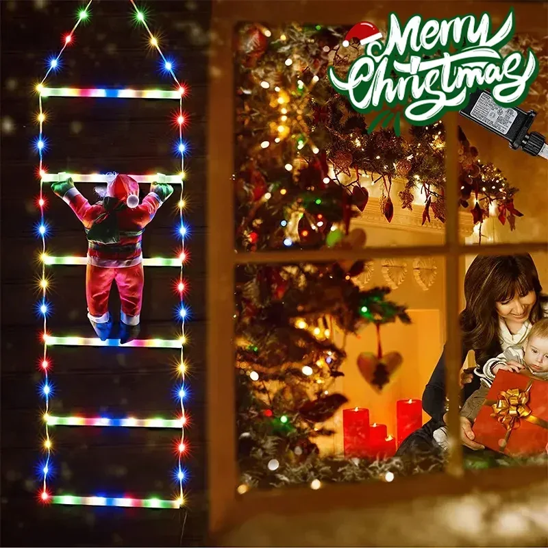 مصباح سلم LED لديكور عيد الميل - مراجعة Lighting Tree Decor وسعره