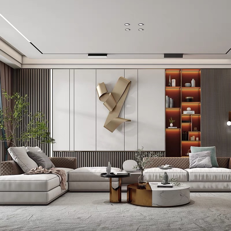 ديكورات جدارية فنية بشريط إبدا - مراجعة Lighting Metal Wall Decor وسعره