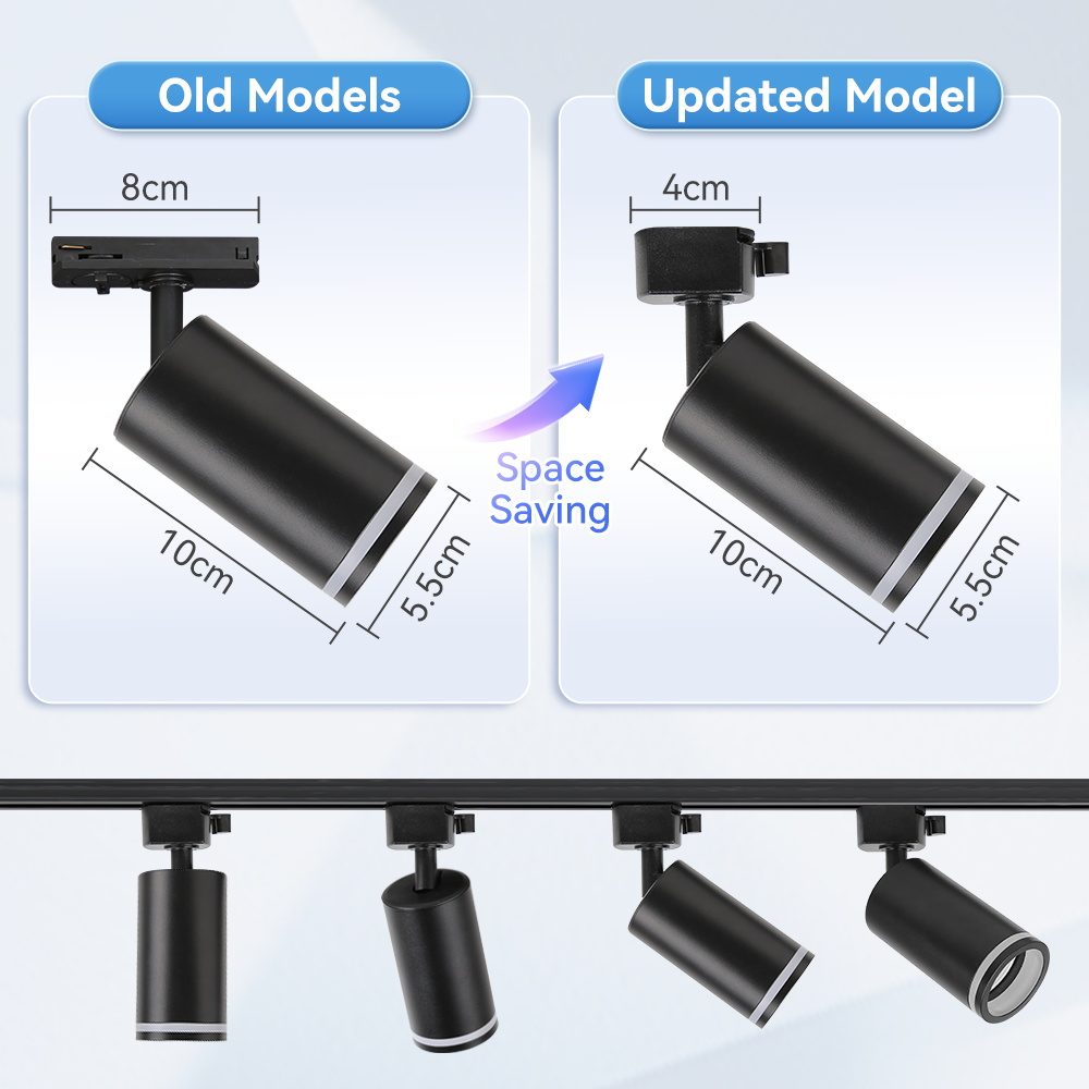 إضاءة مسار ذكية قابلة للتعتيم  - مراجعة Decor Lighting Fixtures وسعره