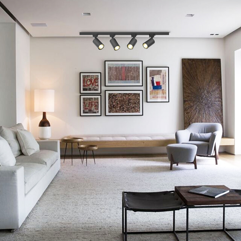 إضاءة مسار ذكية قابلة للتعتيم  - مراجعة Decor Lighting Fixtures وسعره