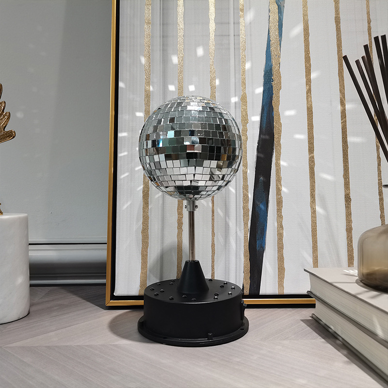 كرة ديسكو مرآة بقطر 5 بوصات مع - مراجعة Disco Ball Mirror وسعره
