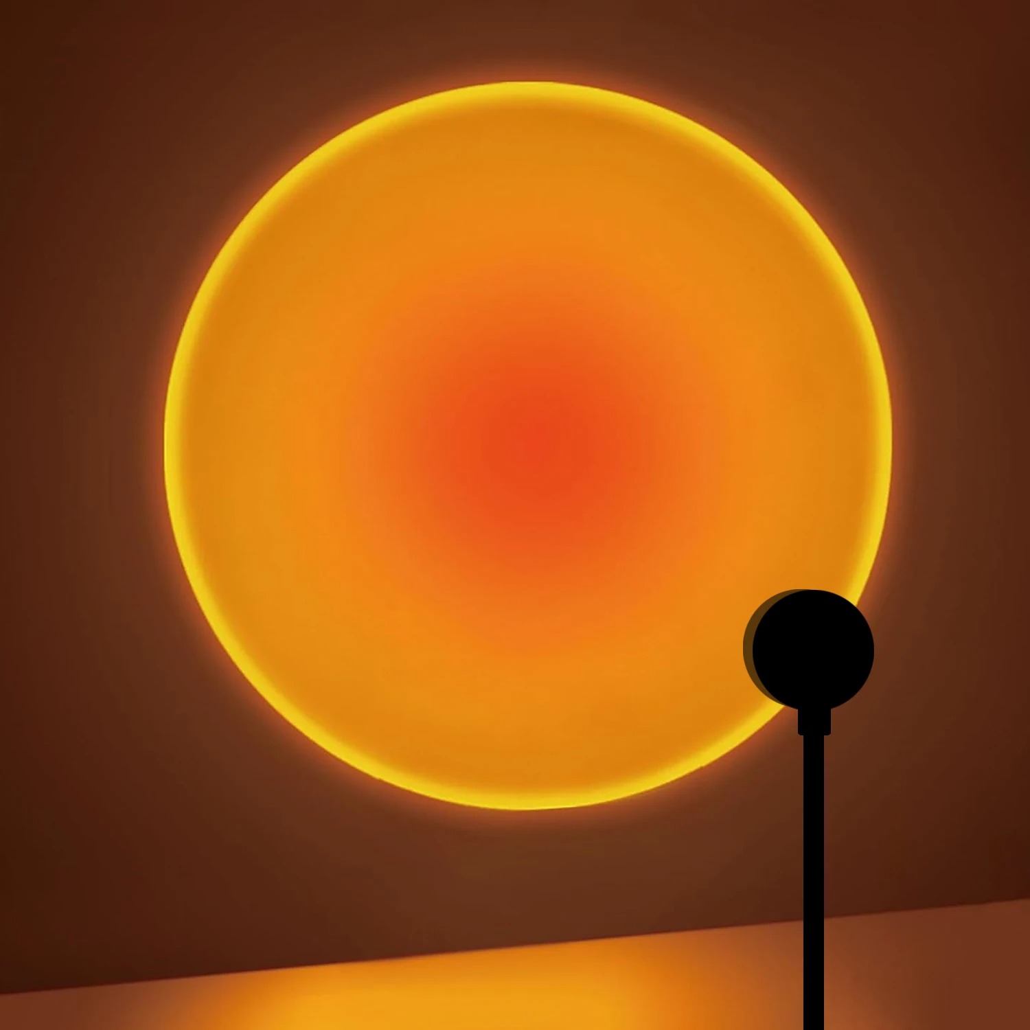 مصباح إسقاط ضوئي USB بتصميم غر - مراجعة Sunset Lamp Projection وسعره