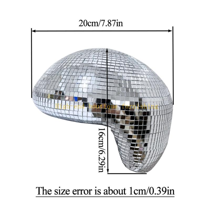 L9NB ديكورات كرة الديسكو الذائ - مراجعة Disco Ball Mirror وسعره