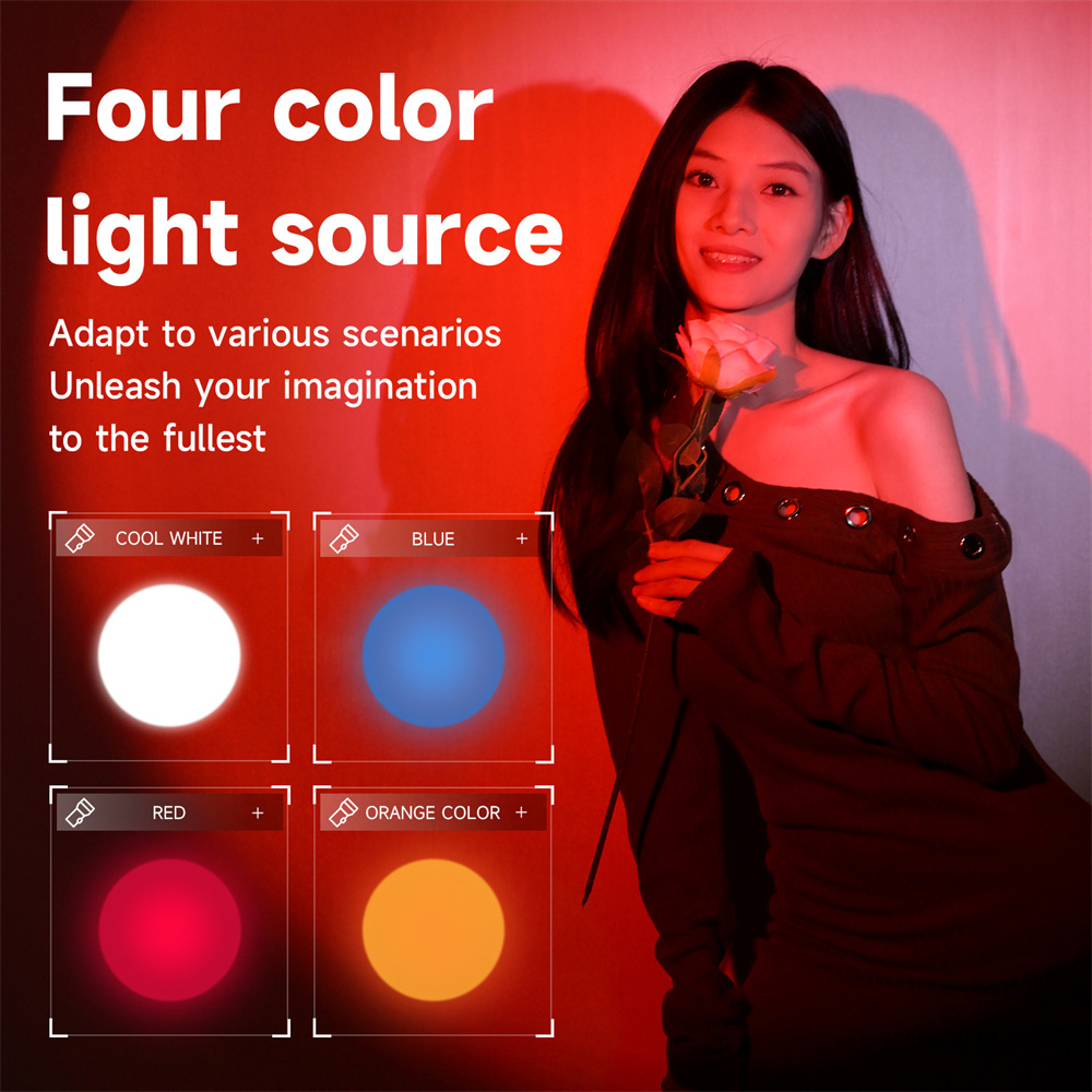 ضوء فلاش جديد للتصوير الفوتوغر - مراجعة Sunset Lamp Projection وسعره