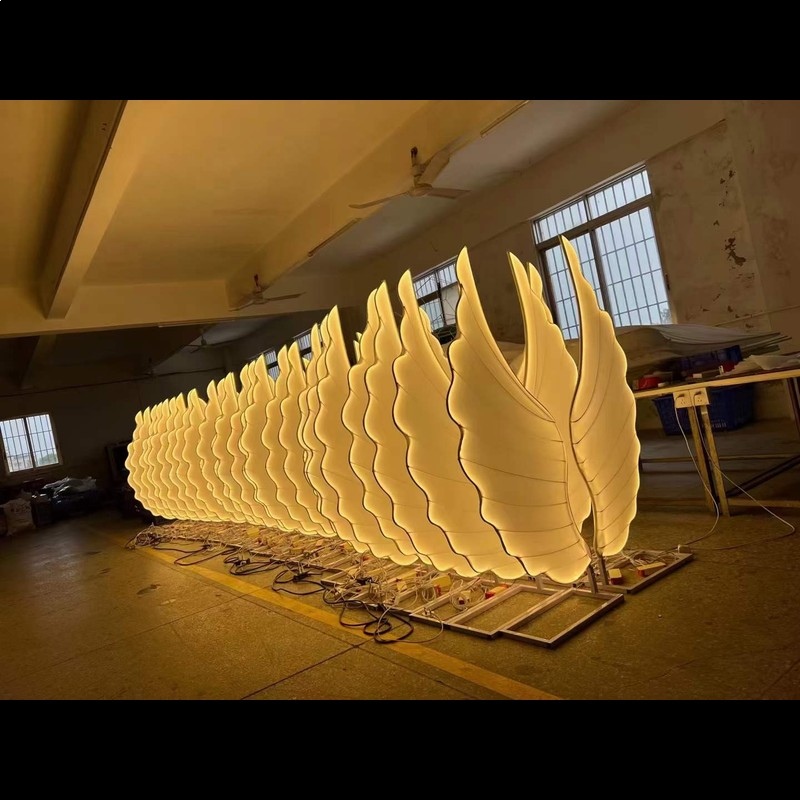 أجنحة ملاك مضيئة، إكسسوارات إض - مراجعة Lighting Decor Wedding وسعره