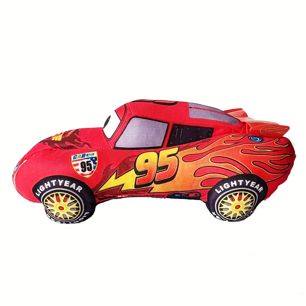 وسادة قطيفة على شكل سيارة ديزن - مراجعة Lighting Mcqueen Birthday Decor وسعره