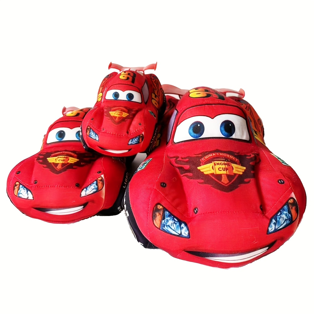 وسادة قطيفة على شكل سيارة ديزن - مراجعة Lighting Mcqueen Birthday Decor وسعره