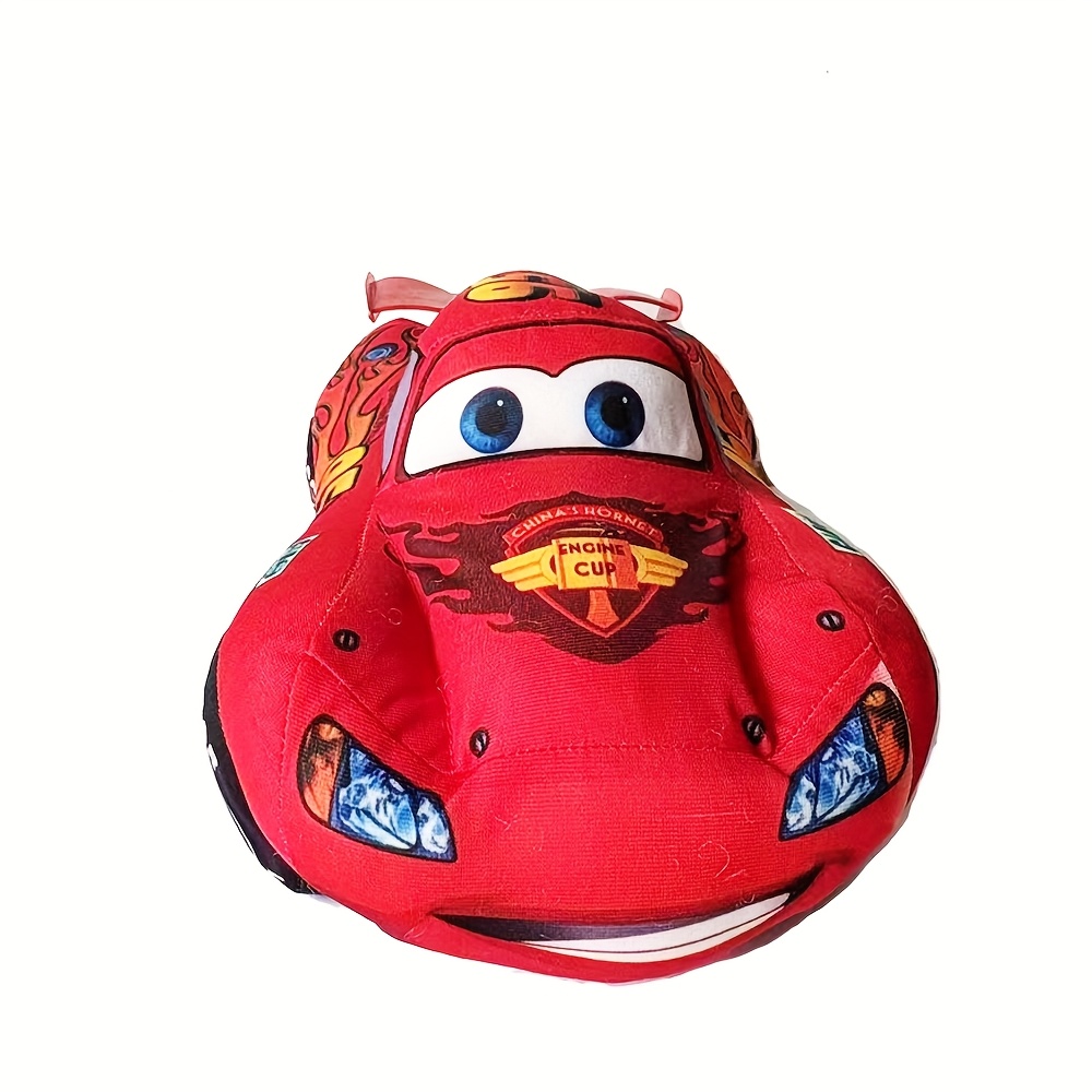 وسادة قطيفة على شكل سيارة ديزن - مراجعة Lighting Mcqueen Birthday Decor وسعره