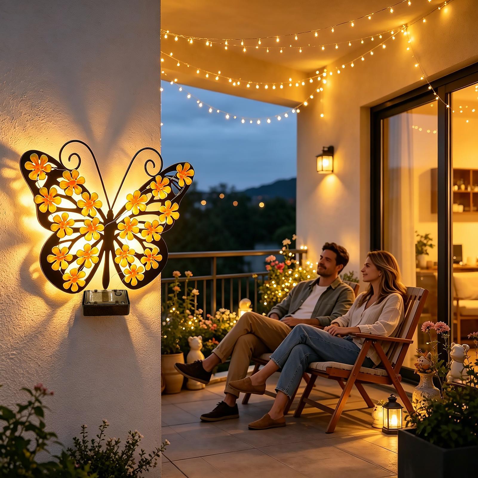 أضواء جدارية معدنية تعمل بالطا - مراجعة Lighting Metal Wall Decor وسعره