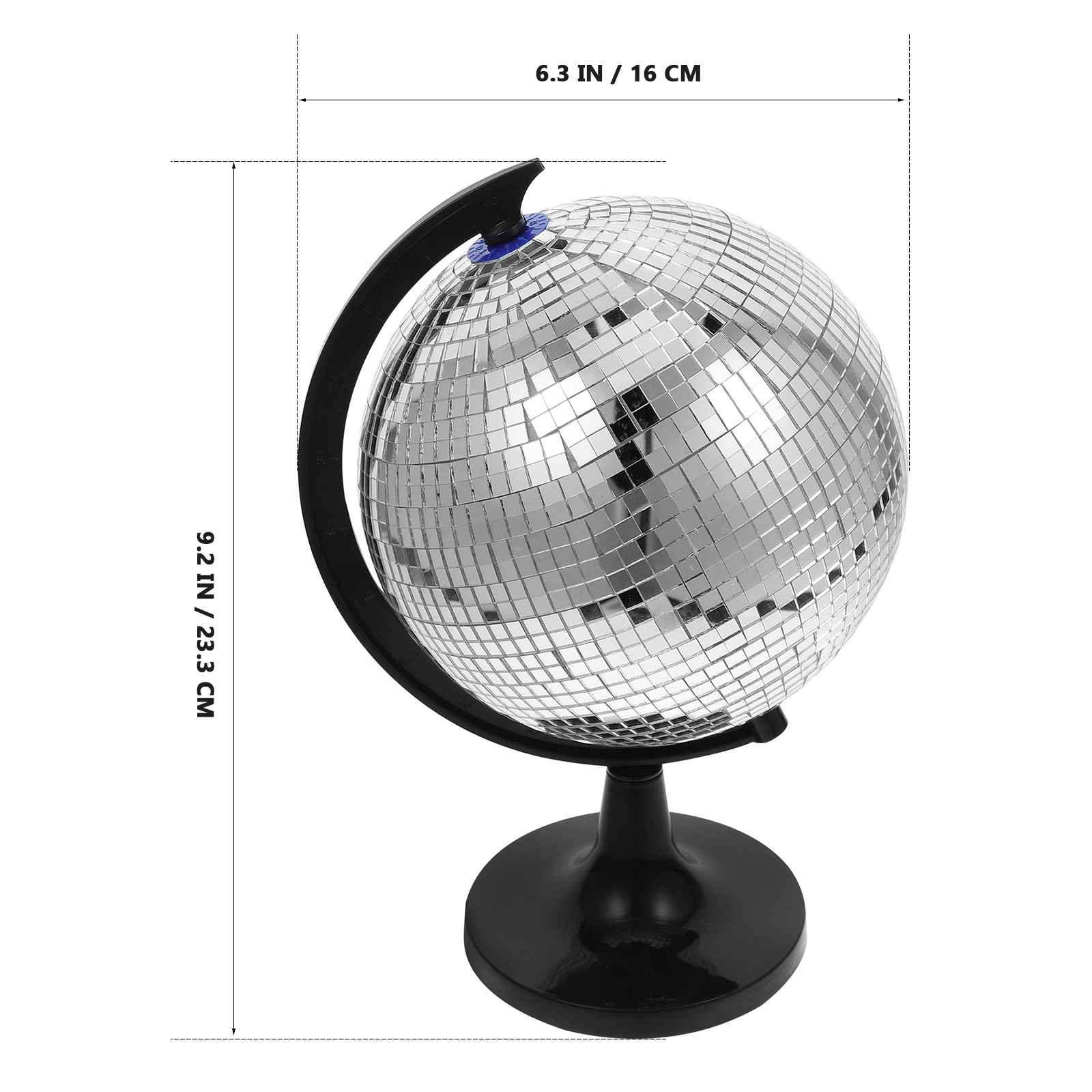 كرة ديسكو مزخرفة بتأثير مرآة ع - مراجعة Disco Ball Mirror وسعره