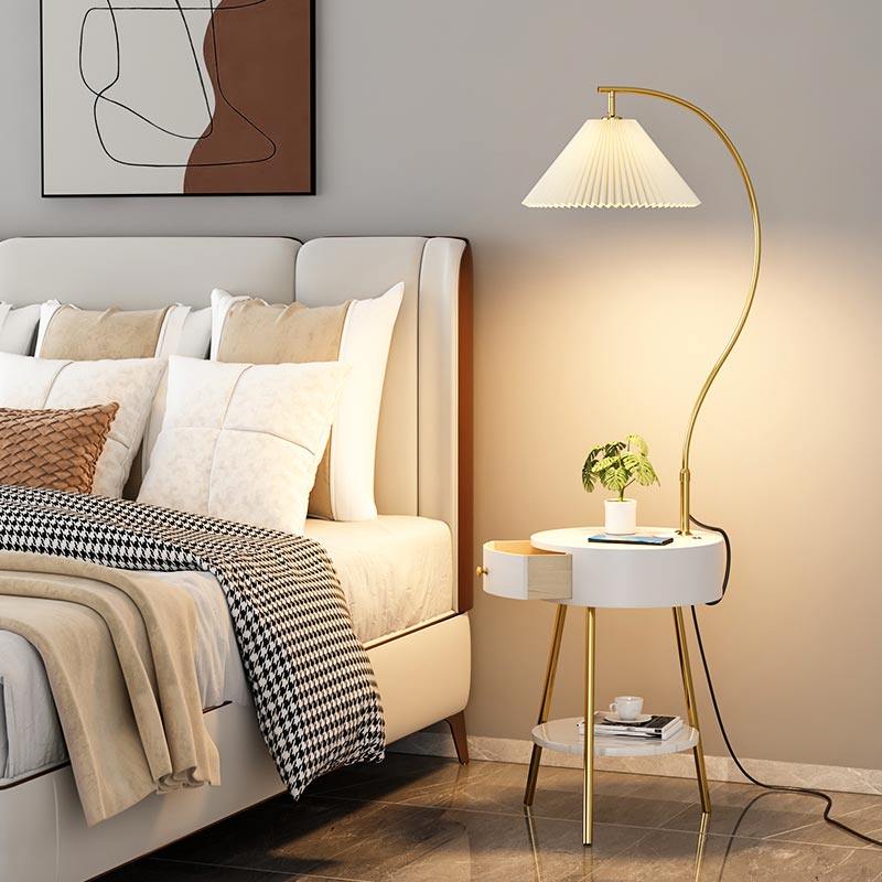 مصباح أرضي مقوس مطوي بإضاءة LE - مراجعة Home Lighting & Decor St Catharines On وسعره