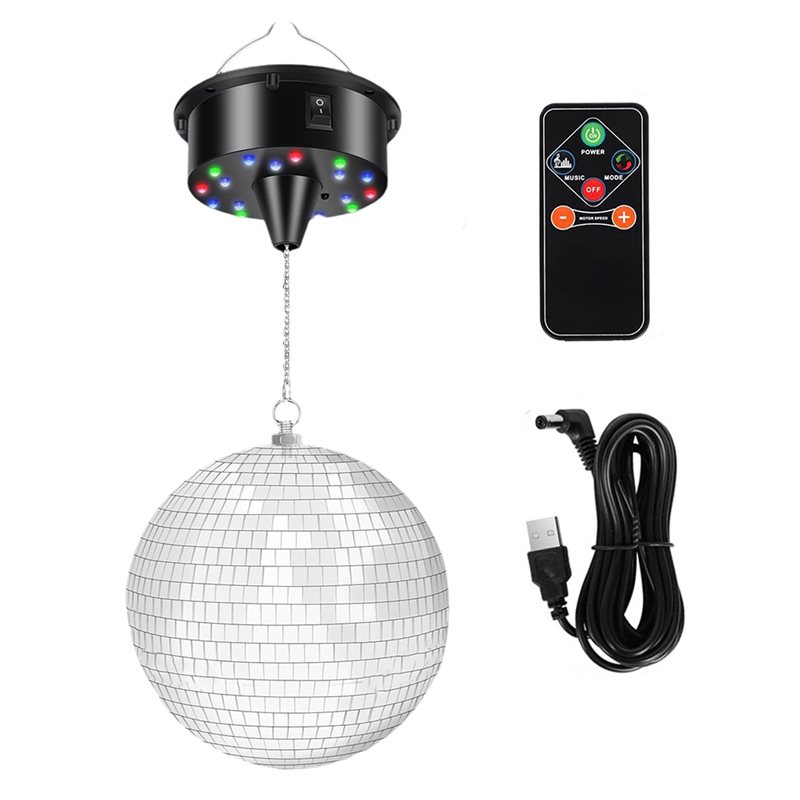 مجموعة AT41 من كرة ديسكو معلقة - مراجعة Disco Ball Mirror وسعره