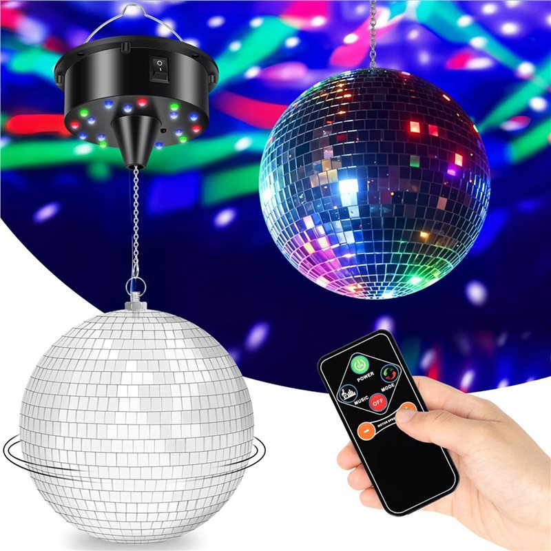مجموعة AT41 من كرة ديسكو معلقة - مراجعة Disco Ball Mirror وسعره