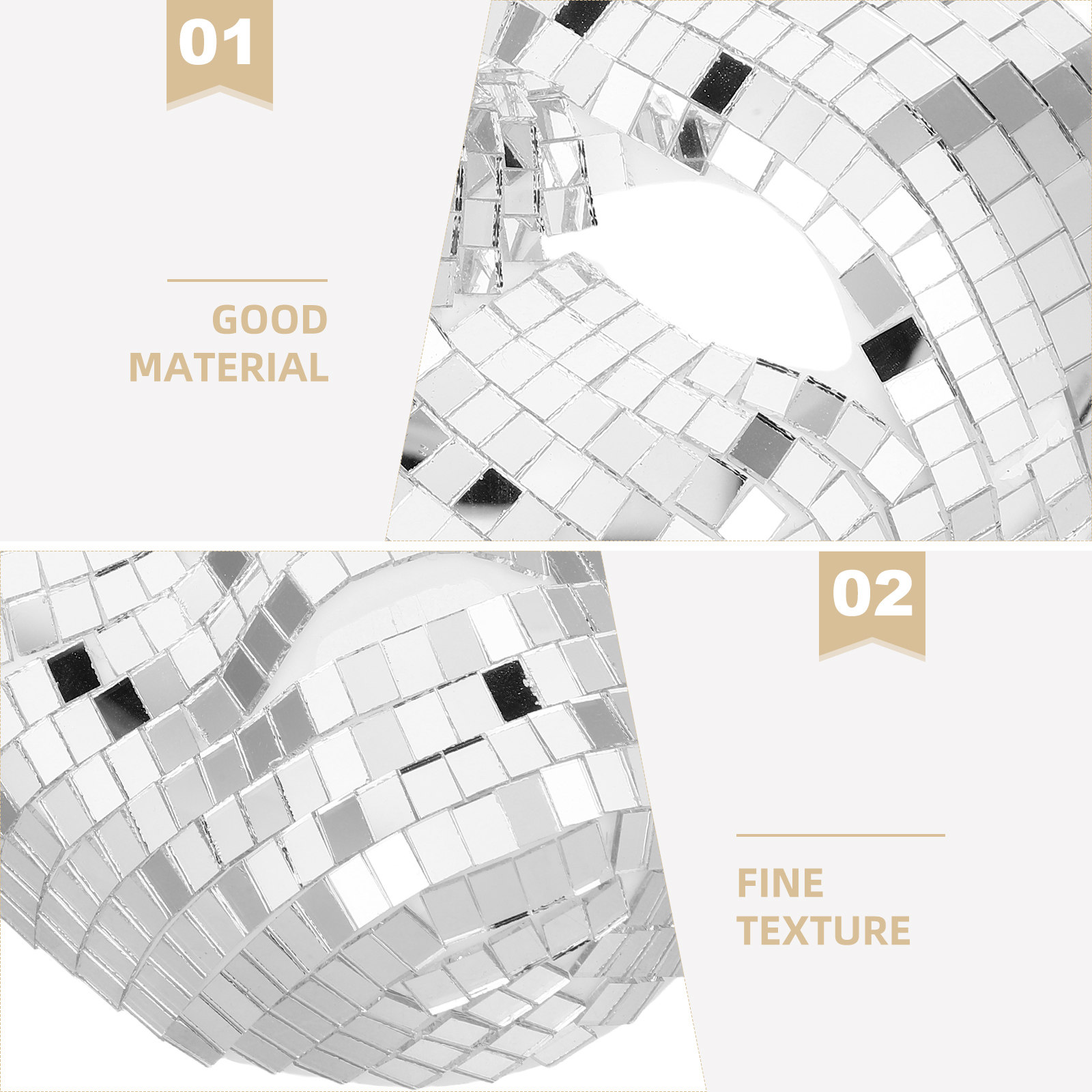 قناع الديسكو بكرة الديسكو، قنا - مراجعة Disco Ball Mirror وسعره
