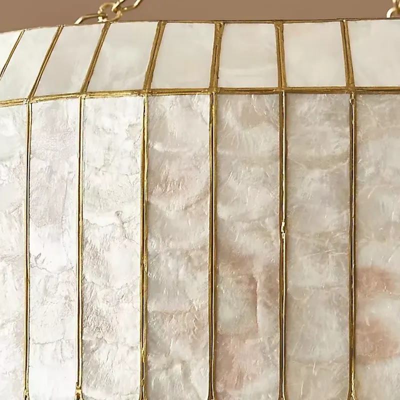 ثريا أمريكية حديثة بتصميم صدف  - مراجعة Lighting Decor Room وسعره