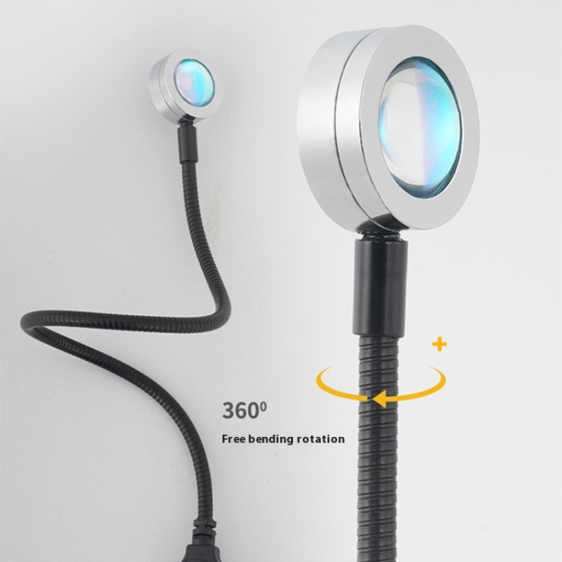 مصباح إسقاط USB غروب الشمس قوس - مراجعة Sunset Lamp Projection وسعره
