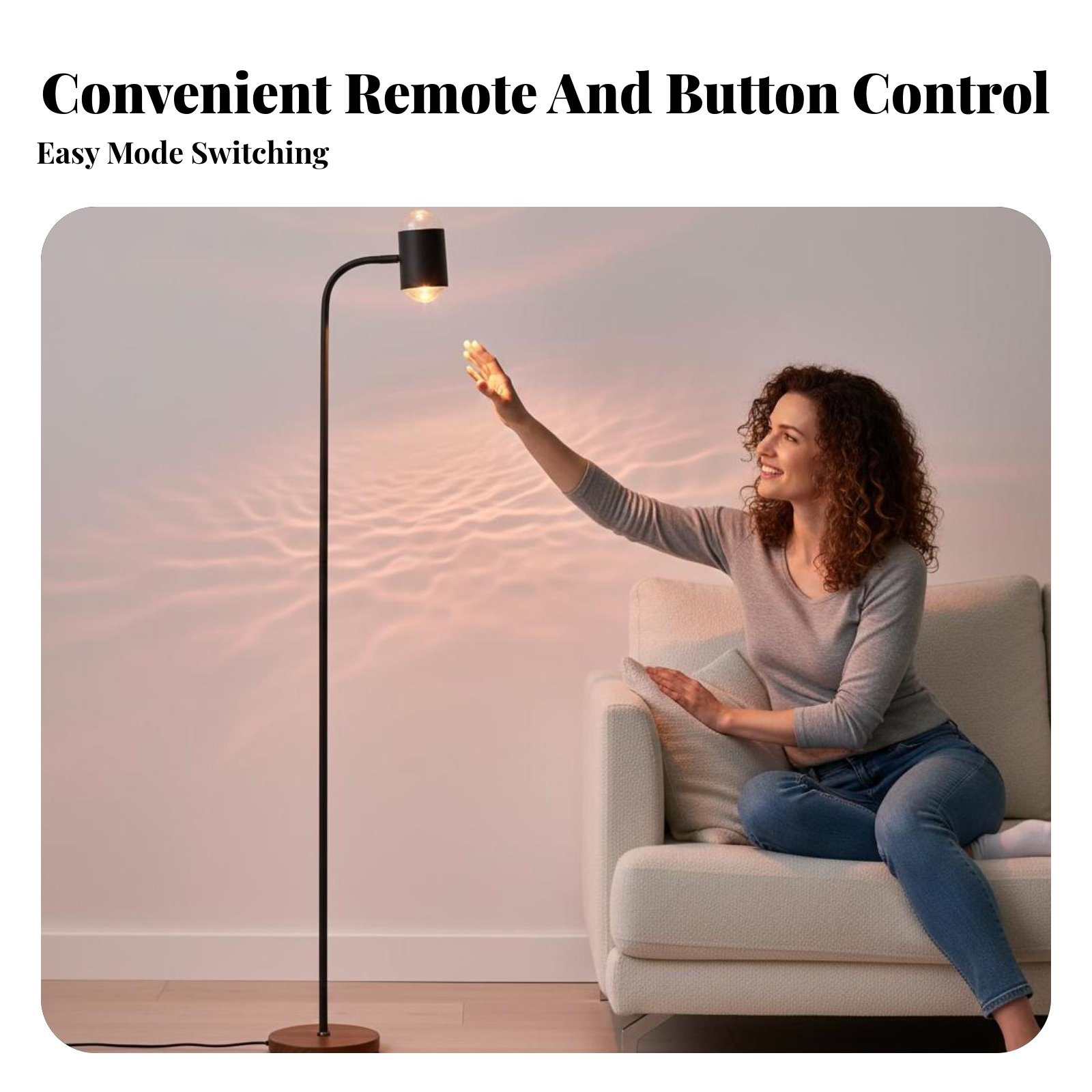 مصباح أرضي بتأثير تموجات الماء - مراجعة Sunset Lamp Projection وسعره