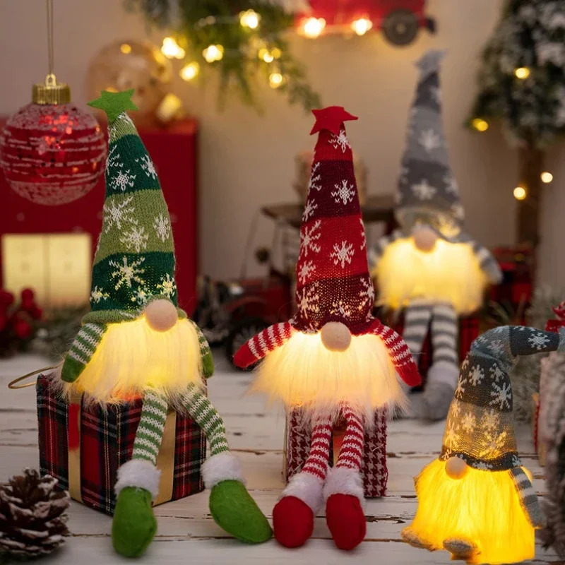 عيد الميلاد دمية مجهولي الهوية - مراجعة Lighting Tree Decor وسعره