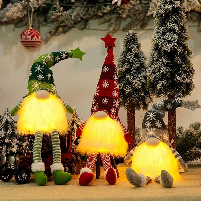 عيد الميلاد دمية مجهولي الهوية - مراجعة Lighting Tree Decor وسعره