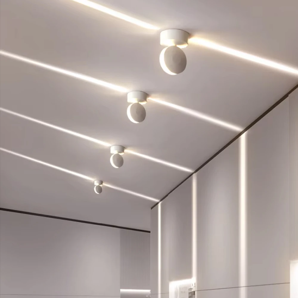 360 درجة الدورية LED عتبة النا - مراجعة Garage Lighting Decor وسعره