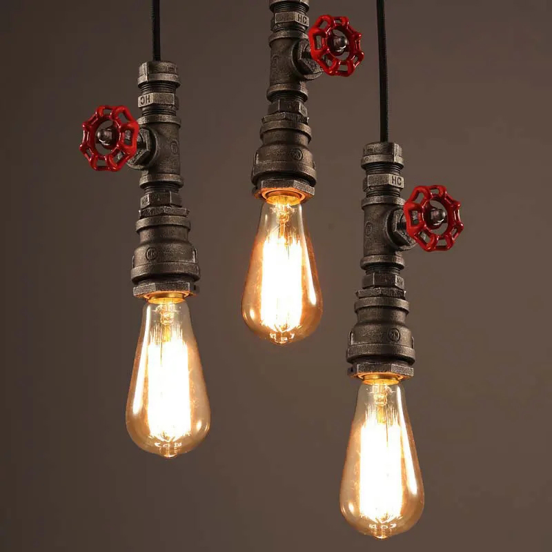 مصباح معلق بتصميم أنبوب مياه ص - مراجعة Lighting Metal Wall Decor وسعره