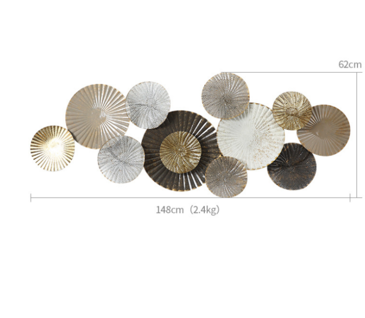 لوحة فنية معدنية ثلاثية الأبعا - مراجعة Lighting Metal Wall Decor وسعره