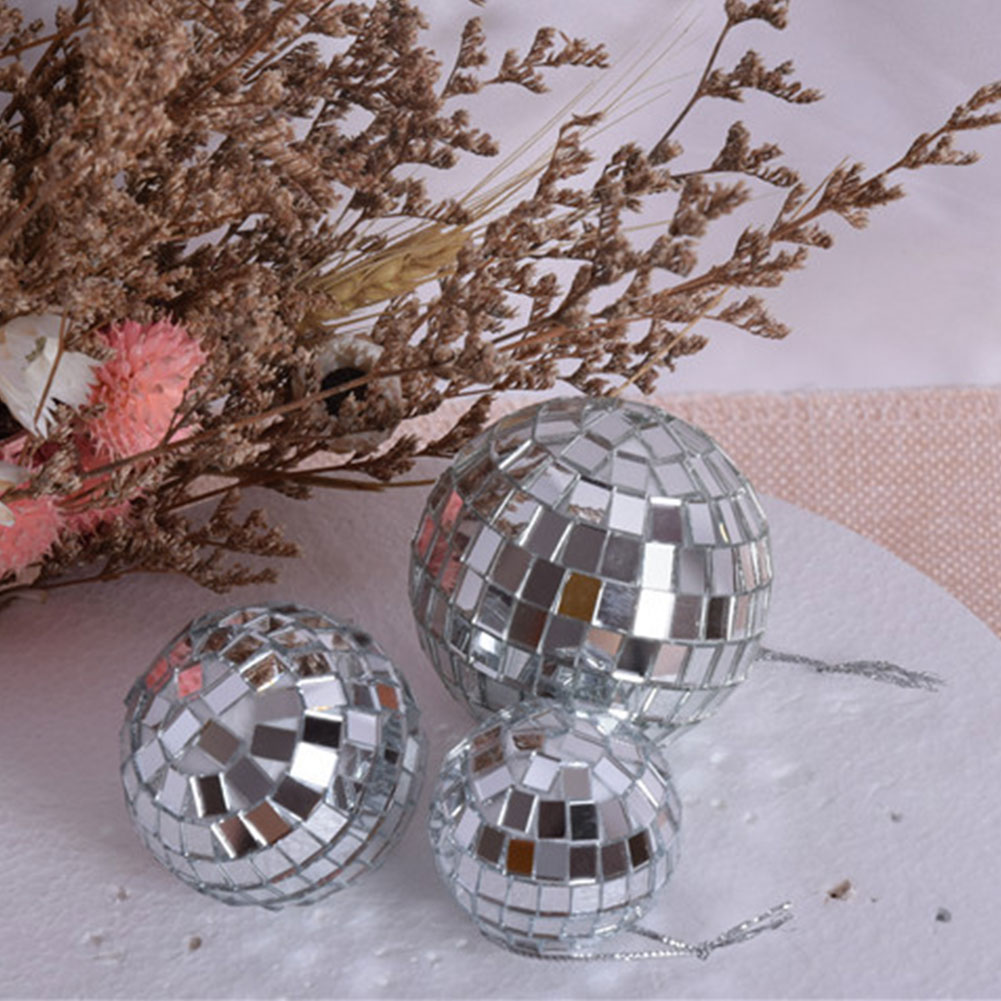 6 قطعة 4/6/10 سنتيمتر مرآة ديس - مراجعة Disco Ball Mirror وسعره