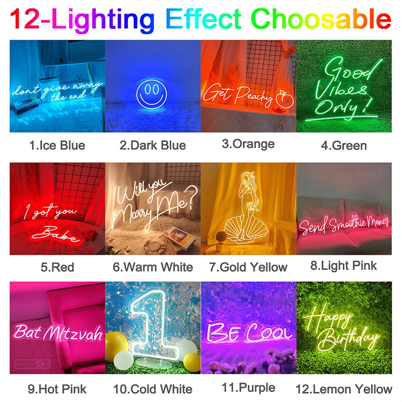 لافتات نيون مخصصة بإضاءة LED،  - مراجعة Lighting Decor Wedding وسعره