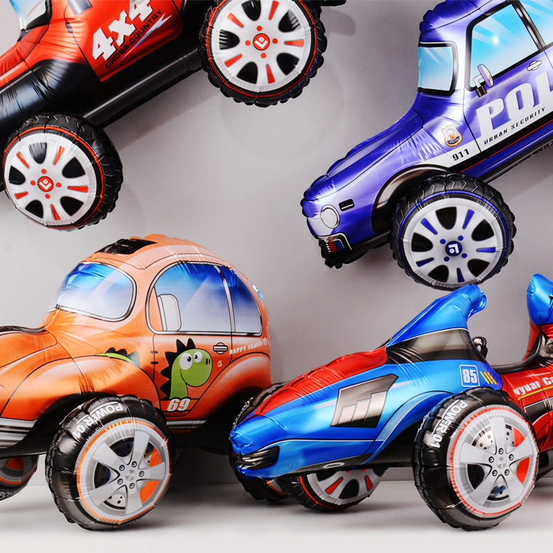 بالون حفلات ثلاثي الأبعاد على  - مراجعة Lighting Mcqueen Birthday Decor وسعره