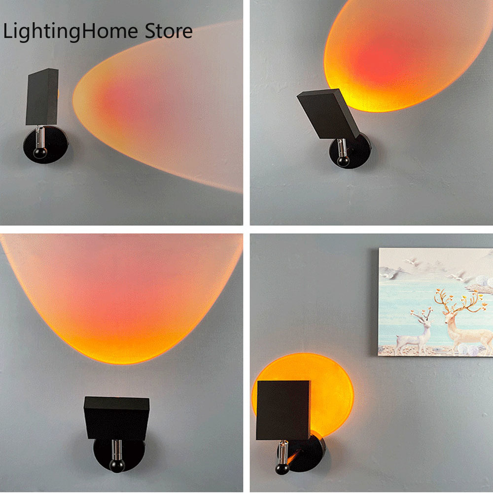 غروب الشمس قوس قزح الإسقاط الج - مراجعة Sunset Lamp Projection وسعره