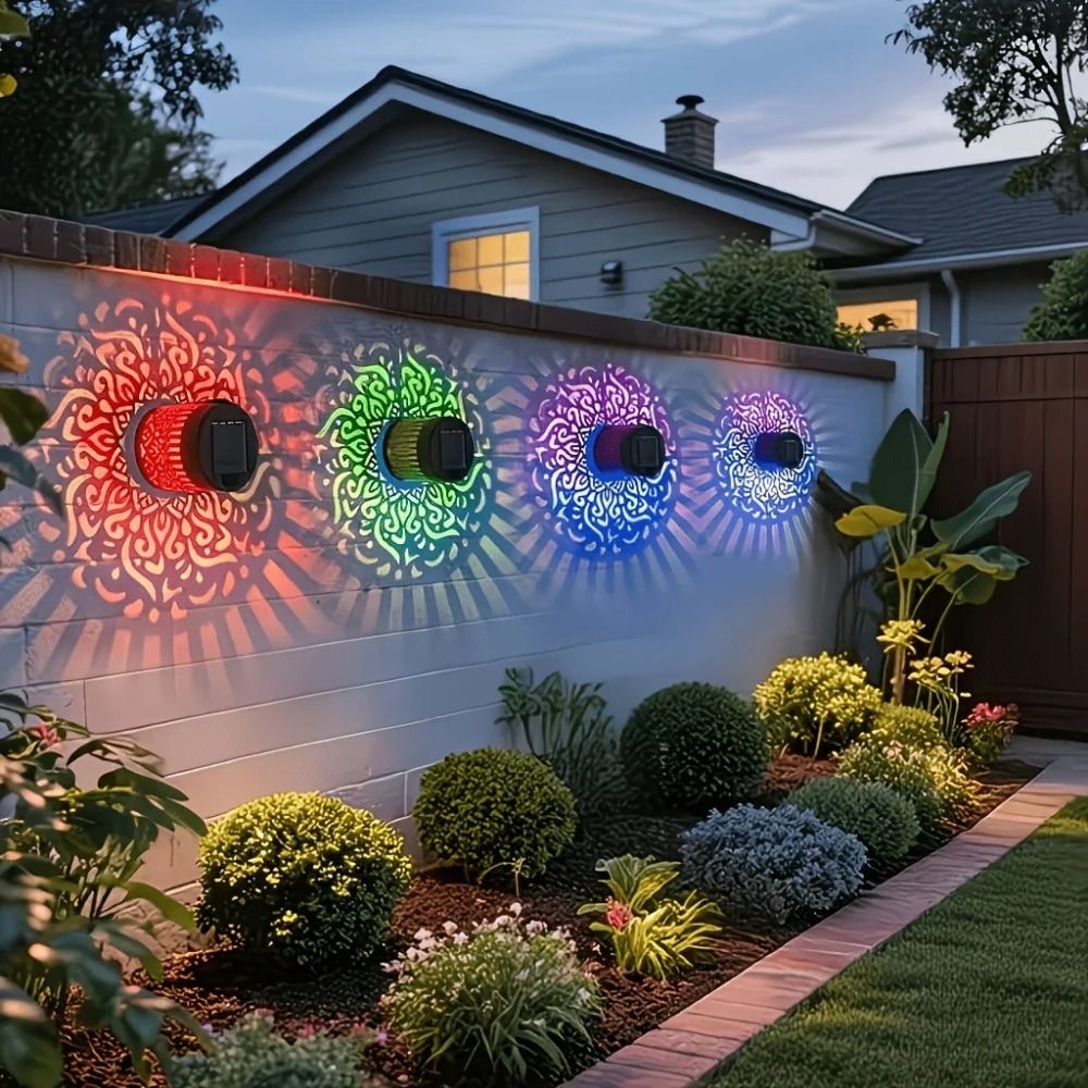 مصباح جداري شمسي بتصميم ماندال - مراجعة Lighting Metal Wall Decor وسعره